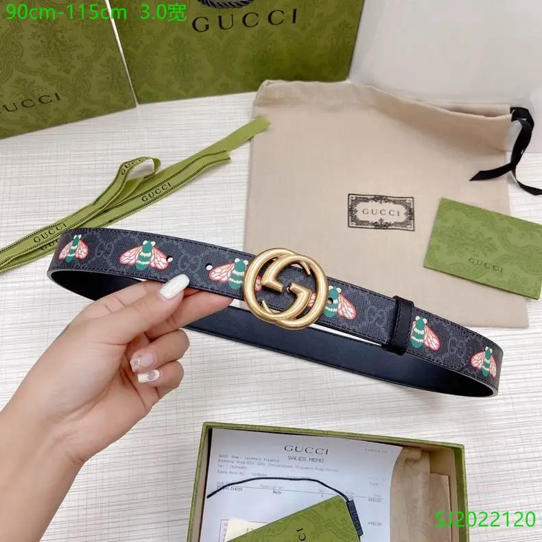 Gucci belt 30mmX90-115cm 7D (4)